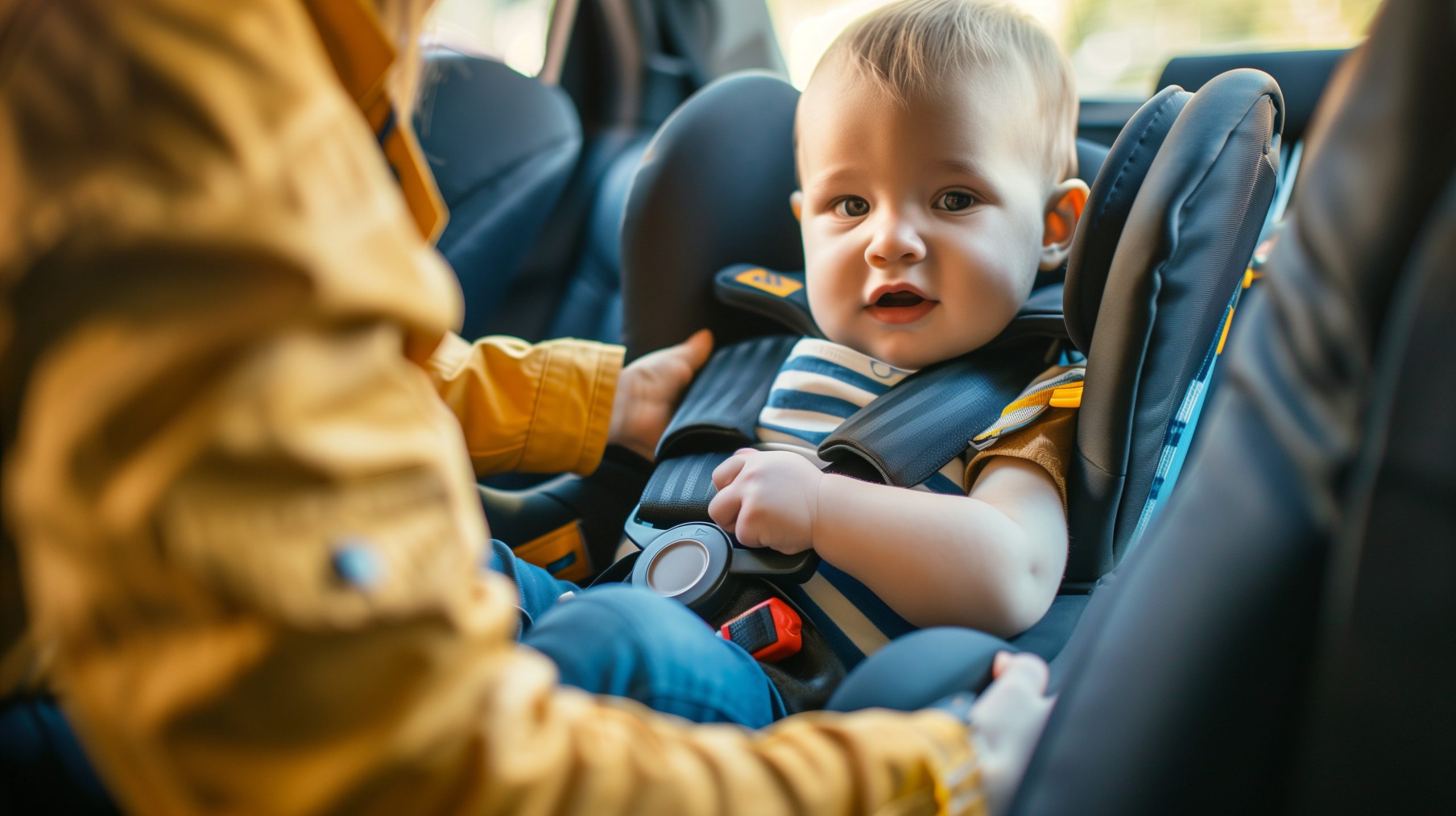 La seguridad de los niños en el coche