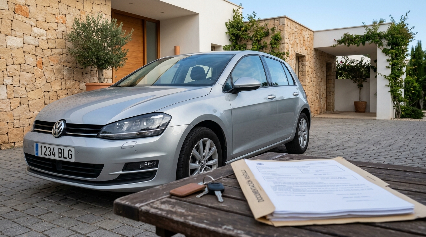 ¿Puedo vender un coche heredado sin ponerlo a mi nombre?